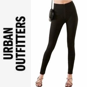 UO Silence + Noise Front Zipper Thick Leggings Pants
